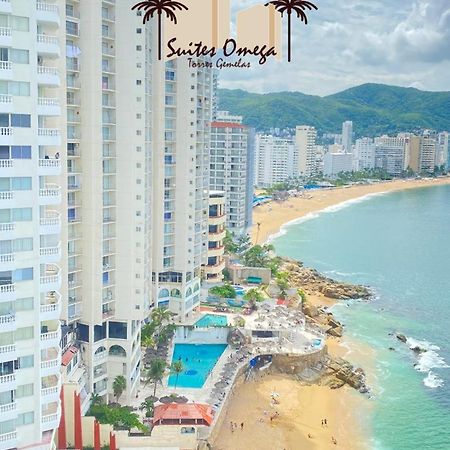 Suites Omega Torres Gemelas Acapulco Exterior foto